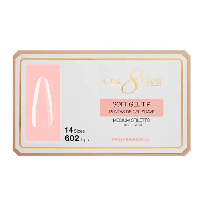 Creation Soft Gel Tip - STILETTO Medium