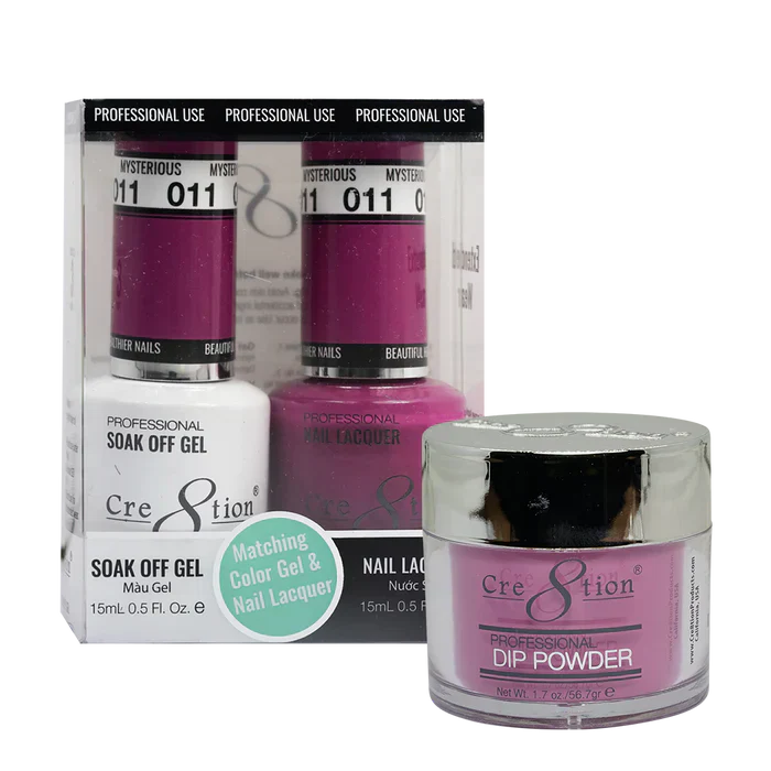 Creation Trio Matching Colors (3pc) - 011 Mysterious
