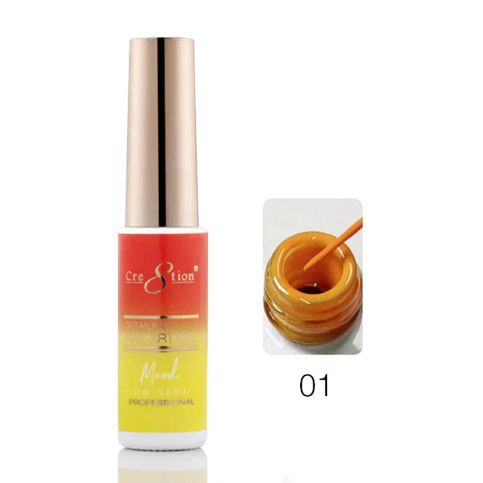 Creation Mood Changing Detailing Gel 0.25oz - 01