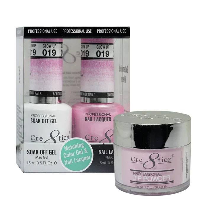 Creation Trio Matching Colors (3pc) - 019 Glow Up (Shimmery)