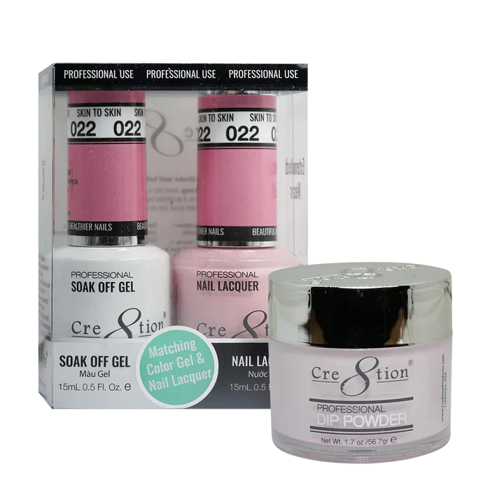 Creation Trio Matching Colors (3pc) - 022 Skin To Skin