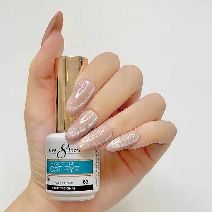 Creation Cat Eye Soak Off Gel 0.5oz 63