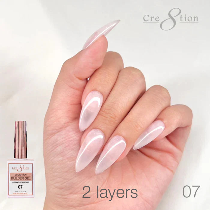 Creation Gel Collection - Overlay/ Brush on Builder 0.5oz 07