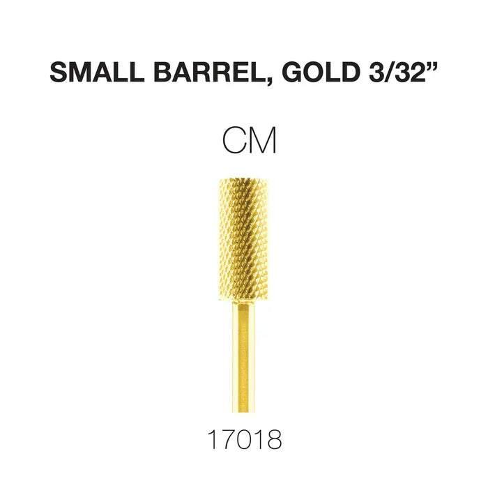 Creation Carbide Small Barrel, Gold 3/32" CM