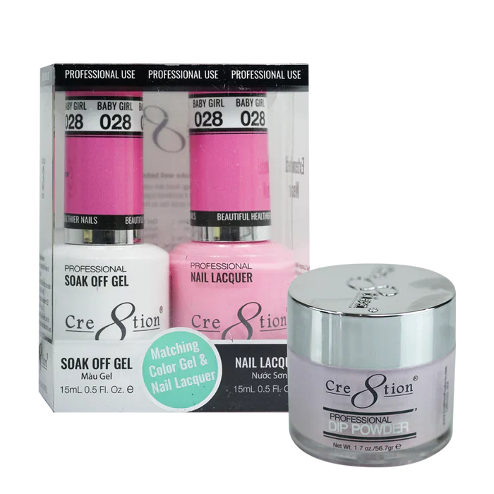 Creation Trio Matching Colors (3pc) - 028 Baby Girl