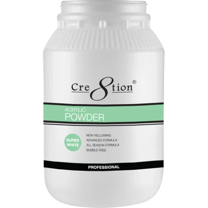 Creation Acrylic Powder Super White 6lbs