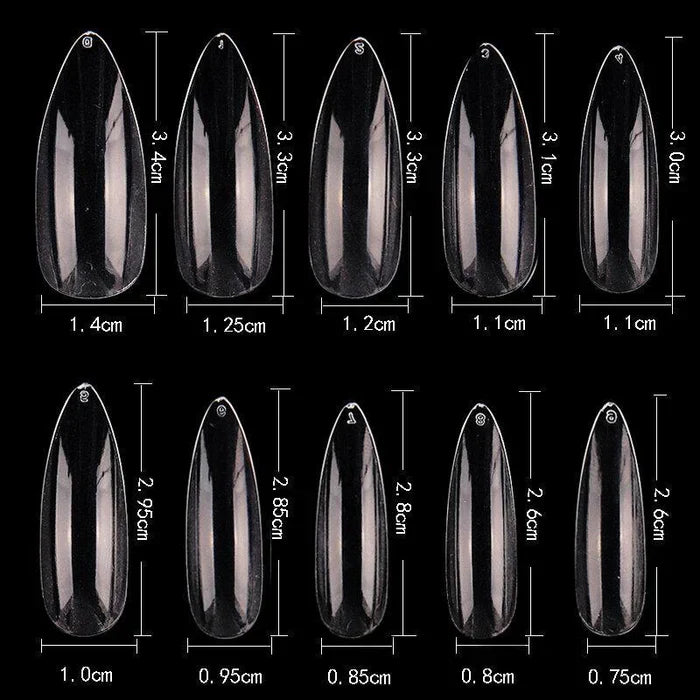 Creation Special Shape - 05 Long Almond 500 pcs./box Natural