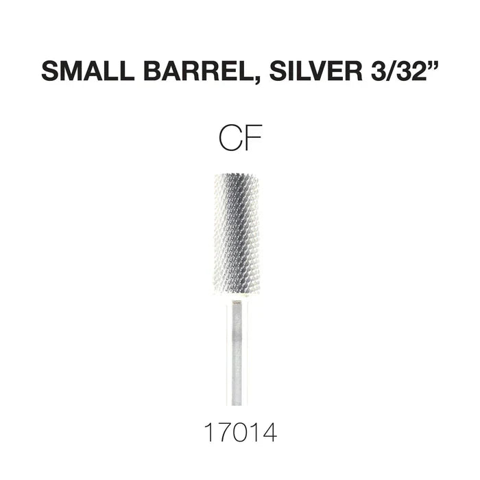 Creation Carbide Small Barrel, Silver 3/32" CF