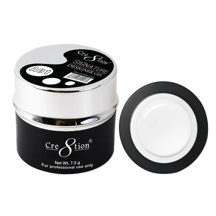 Creation Signature Designer Gel 7.5 g - 0.26oz A01 Super White