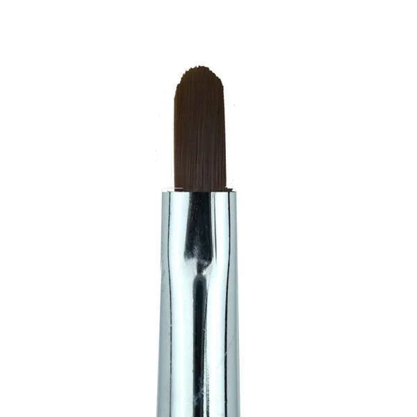 Creation Dark Brown Hair Gel Brush Oval Rhinestone Handle #4