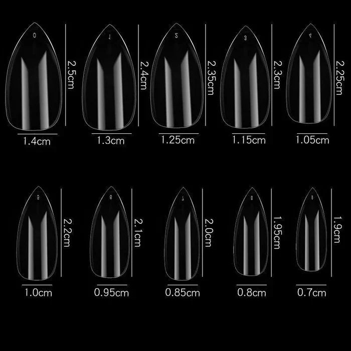 Creation Special Shape - 06 Long Coffin 600 pcs./box Natural