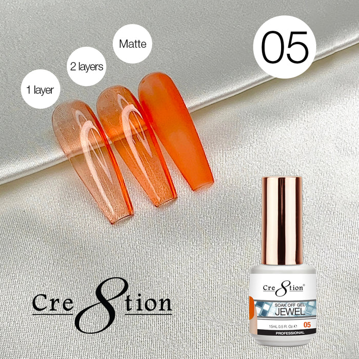 Creation Soak Off Gel 0.5oz G05 - Jewel Collection