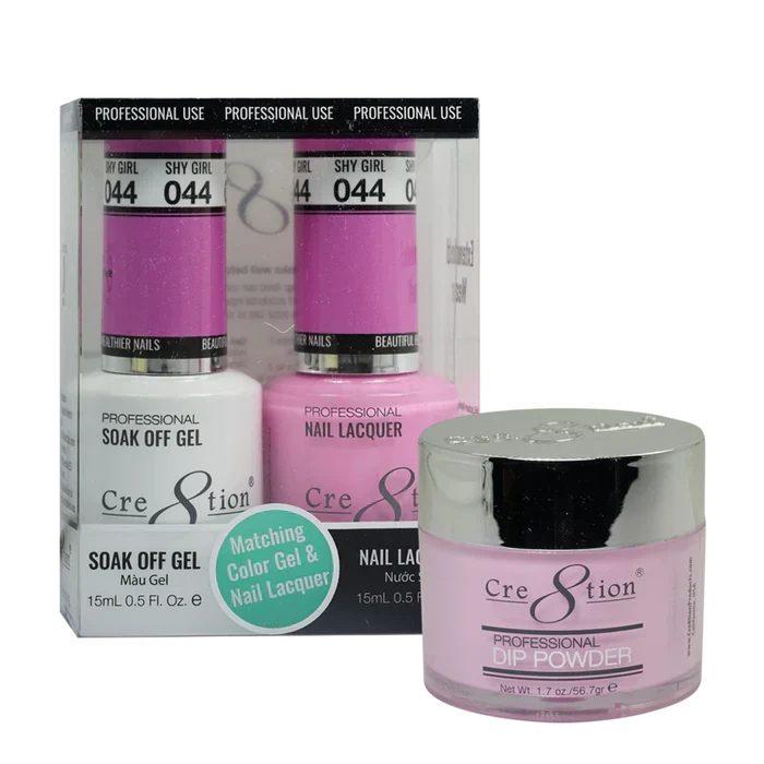 Creation Trio Matching Colors (3pc) - 044 Shy Girl