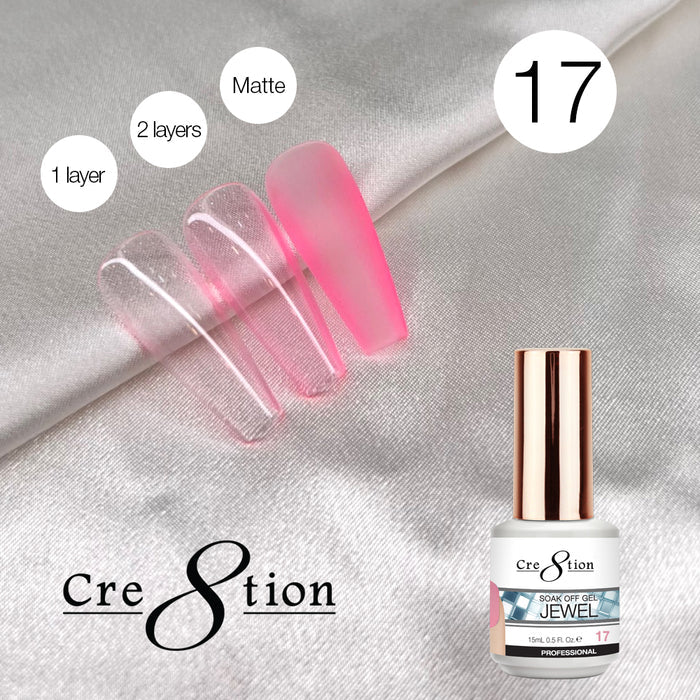 Creation Soak Off Gel 0.5oz G17 - Jewel Collection
