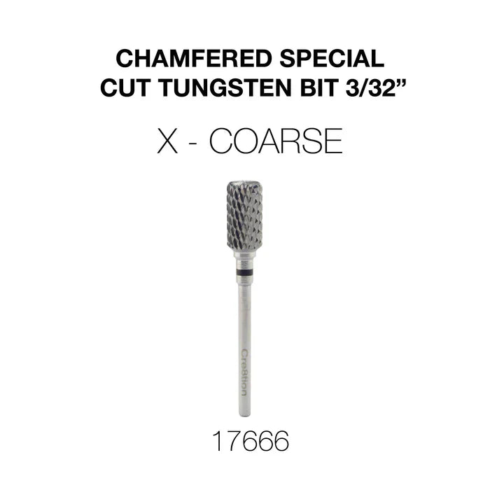 Creation Chamfered Special Cut Tungsten Bit 3/32" CX