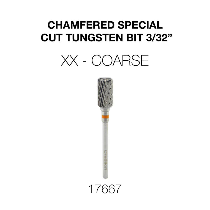 Creation Chamfered Special Cut Tungsten Bit 3/32" CXX