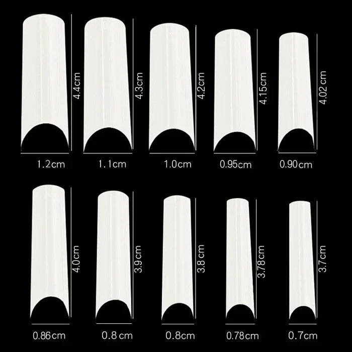 Creation Special Shape - 13 Extra Long Straight 500 pcs./box Natural