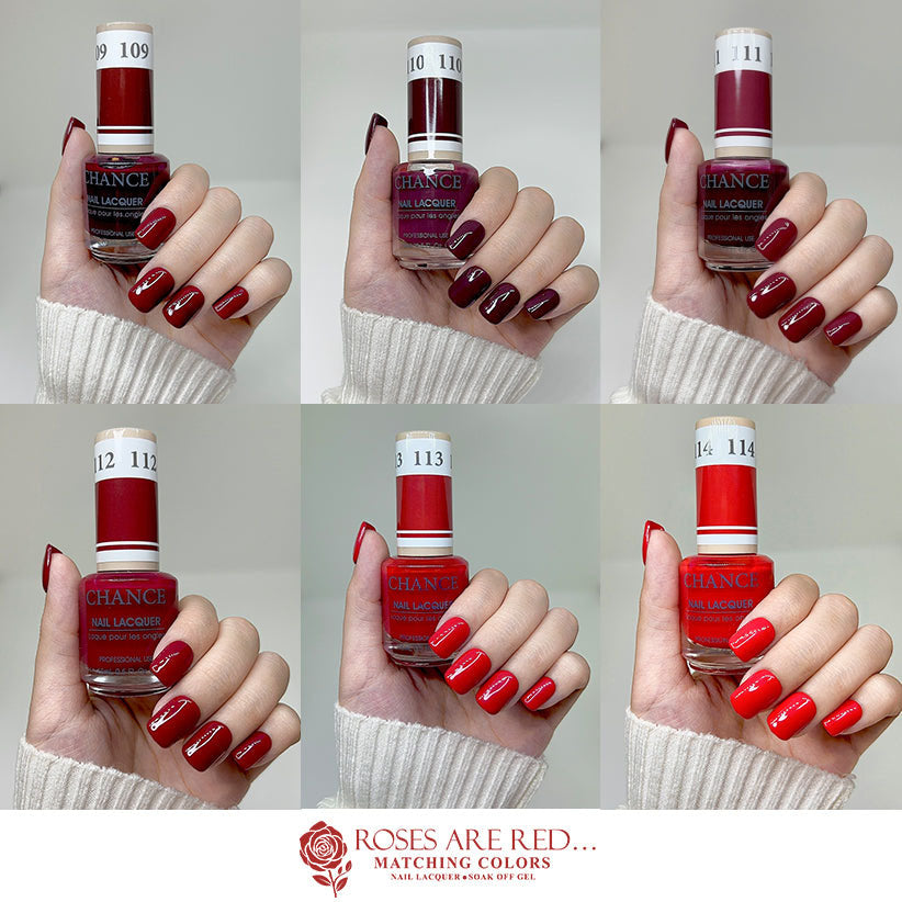 Chance Matching Duo 0.5oz - Tip 04 - 36 Colors ( #109 - #144 ) Roses Are Red Collection - Missing #127