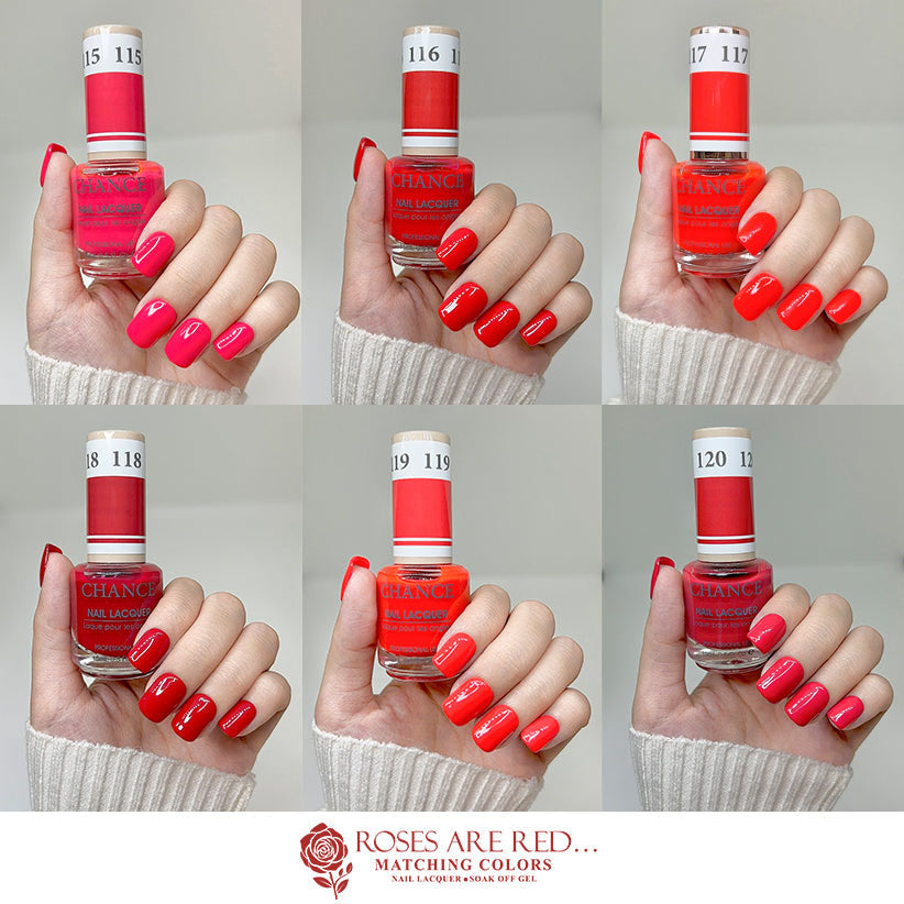 Chance Matching Duo 0.5oz - Tip 04 - 36 Colors ( #109 - #144 ) Roses Are Red Collection - Missing #127