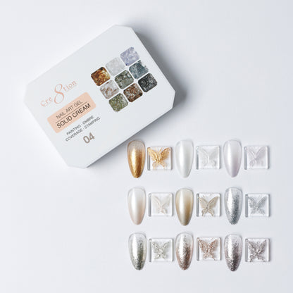 Creation Nail Art Gel - Solid Cream - 04