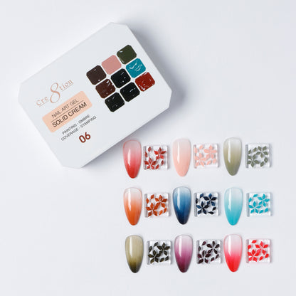Creation Nail Art Gel - Solid Cream - 06