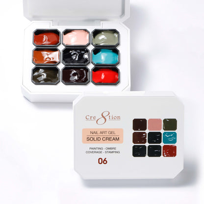 Creation Nail Art Gel - Solid Cream - 06