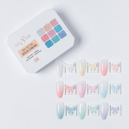 Creation Nail Art Gel - Solid Cream - 08