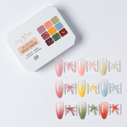 Creation Nail Art Gel - Solid Cream - 09