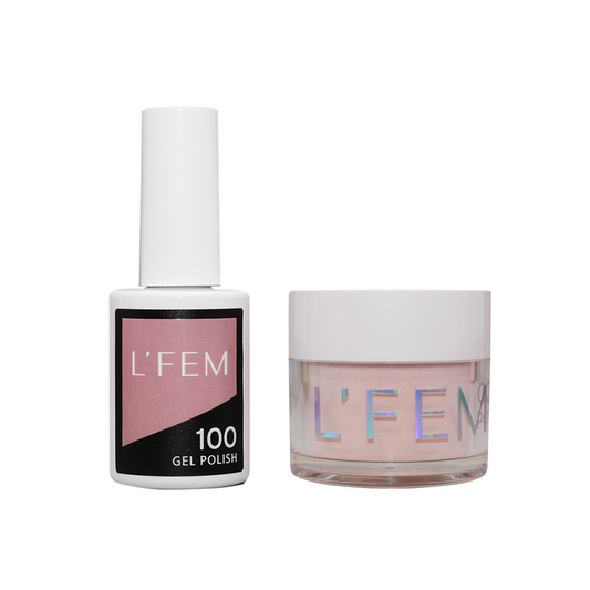 L'FEM 2in1 ( Gel Polish + Dip ) - #100