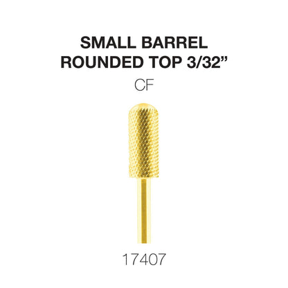 Cre8tion Gold Carbide- Small Barrel-Round Top- 3/32"