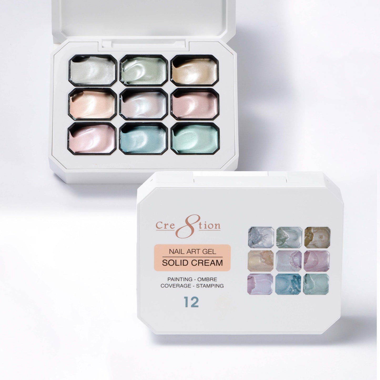 Creation Nail Art Gel - Solid Cream - 12