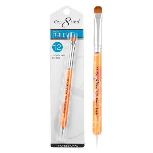 Creation French Brush with Dot Tool #12