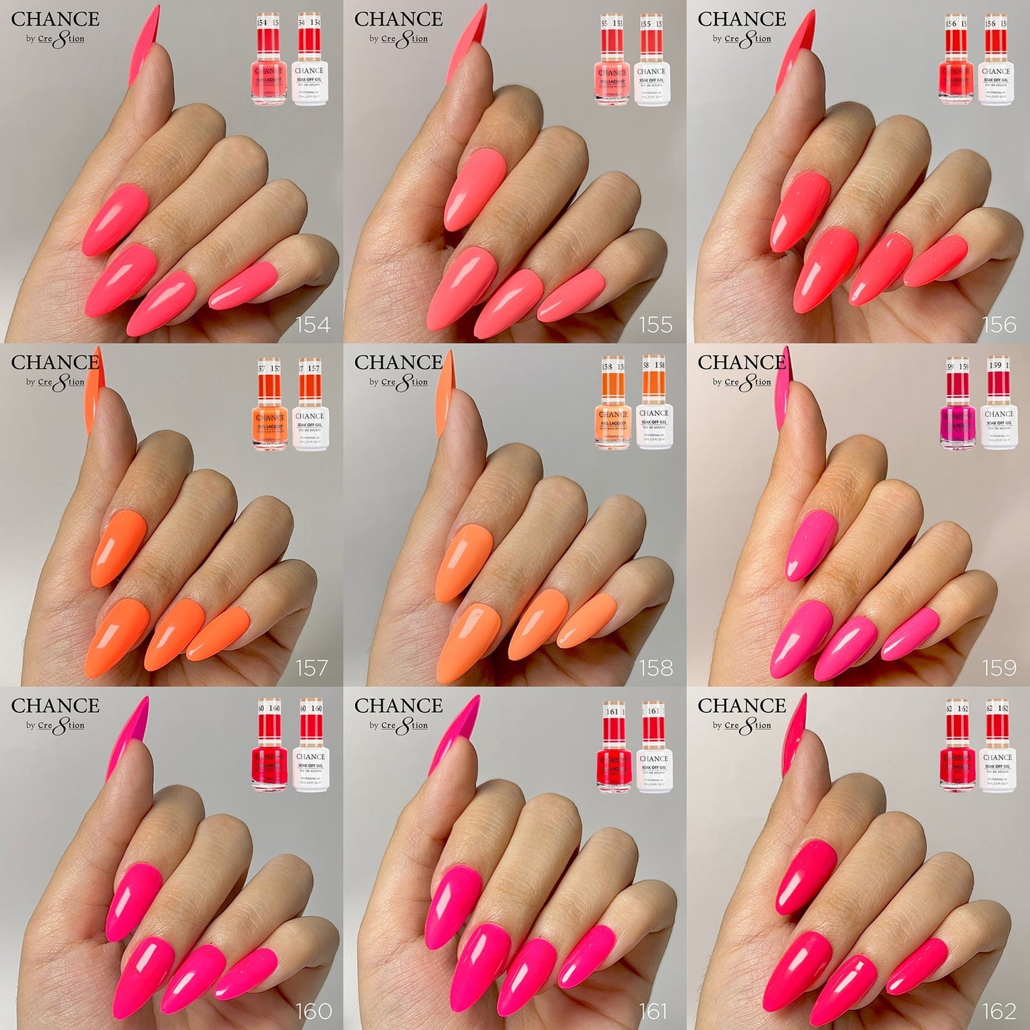 Chance Matching Duo 0.5oz - 36 Colors ( #145 - #180 ) It’s Summer Time Collection