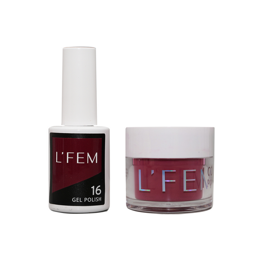 L'FEM 2in1 ( Gel Polish + Dip ) - #016