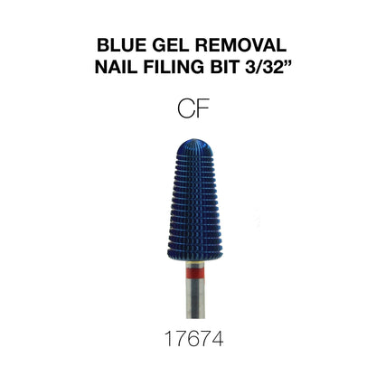 Creation Blue Gel Removal Nail Filing Bit 3/32"