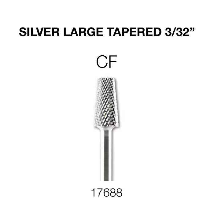 Cre8tion Silver Small Tapered 3/32"