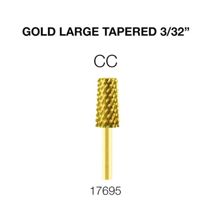 Cre8tion Gold Large Tapered 3/32"