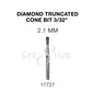 Cre8tion Diamond Truncated Cone Bit 2.1 mm