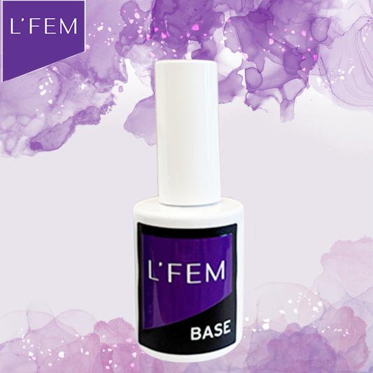 L'FEM Gel Polish .5oz Gel: Base + Top Non-Wipe