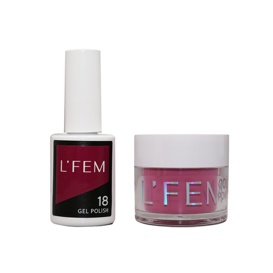 L'FEM 2in1 ( Gel Polish + Dip ) - #018