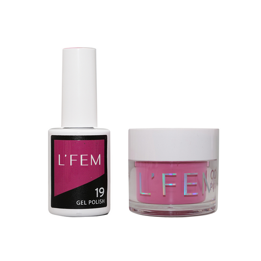 L'FEM 2in1 ( Gel Polish + Dip ) - #019
