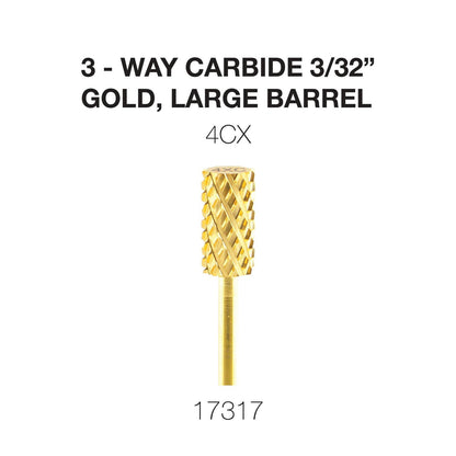 Creation 3 - Way Carbide Gold, Large Barrel 3/32"
