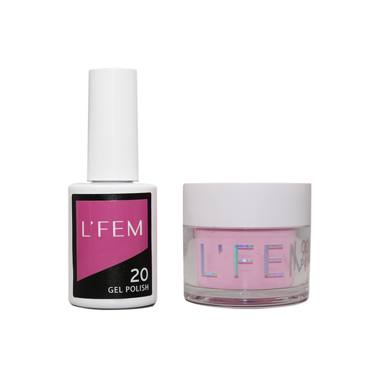 L'FEM 2in1 ( Gel Polish + Dip ) - #020