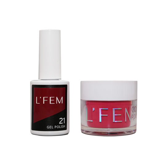 L'FEM 2in1 ( Gel Polish + Dip ) - #021