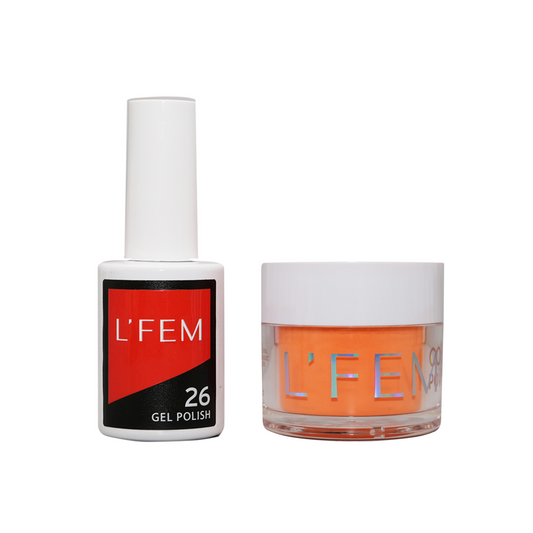 L'FEM 2in1 ( Gel Polish + Dip ) - #026