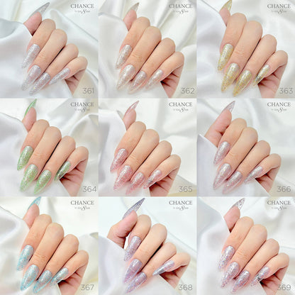 Chance Soak Off Gel 0.5oz - 36 Colors ( #361 - #396 ) Diamond Dust Collection
