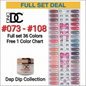 DND DC DAP DIP TIP 3 36 Colors (#073 – #108)