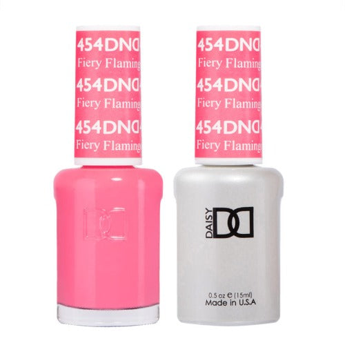 DND Gel & Polish Duo 454 Fiery Flamingo