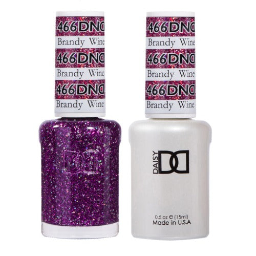 DND Gel & Polish Duo 466 Brandy Wine