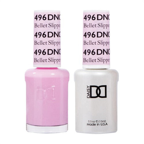 DND Gel & Polish Duo 496 Bellet Slipper
